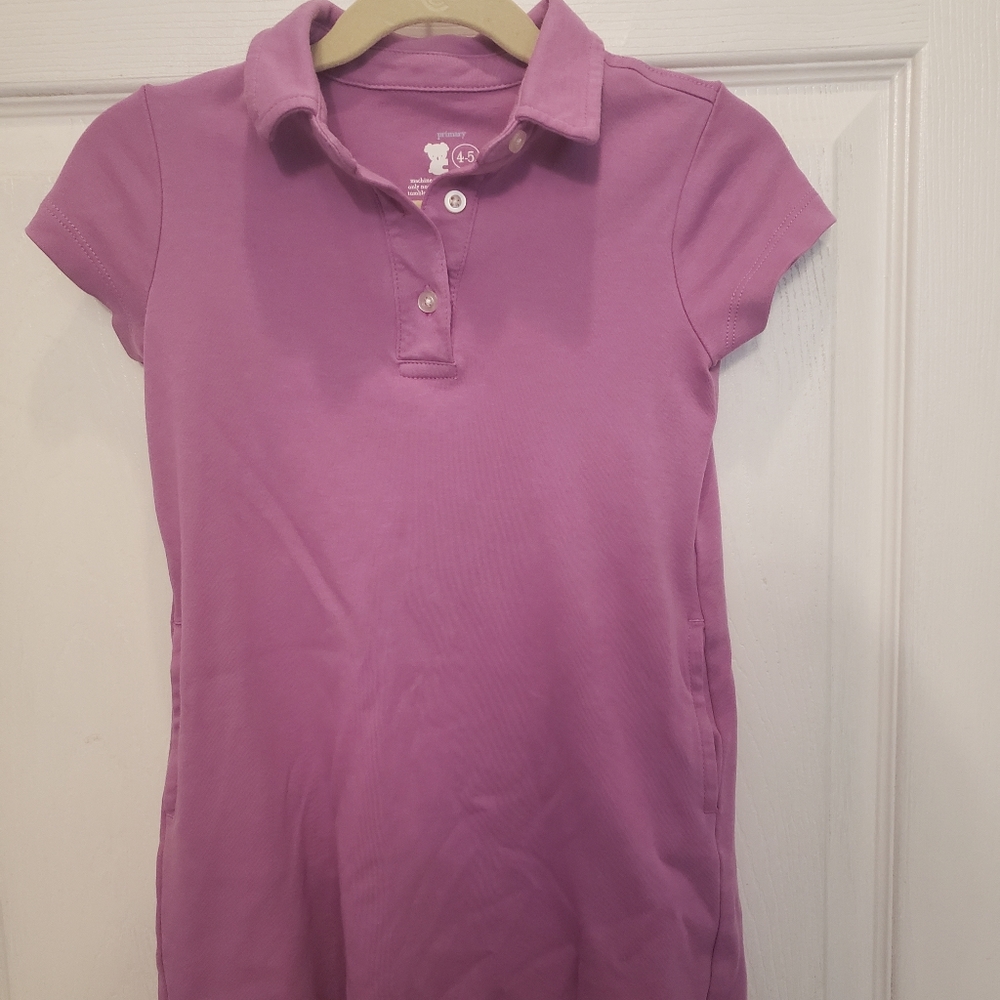 Girls collared dress